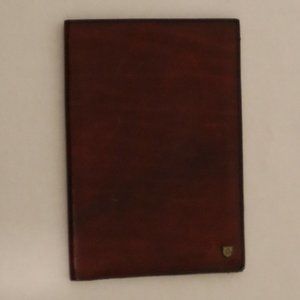 Leplat - 4 5/8" x 6 5/8" - Dark Red - Check, Credit Card, Banknote, Card Holder
